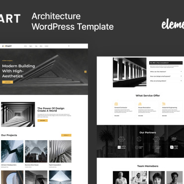 Apartment Architecture WordPress Themes 398120
