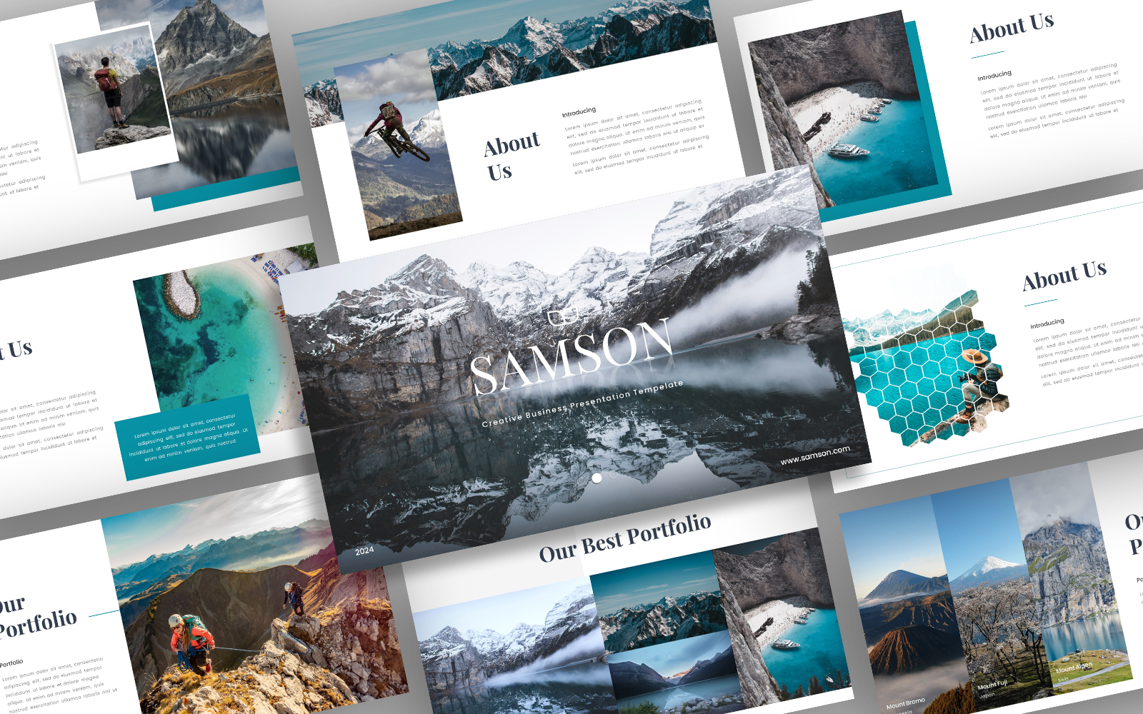 Samson – Creative Business Google Slides Template