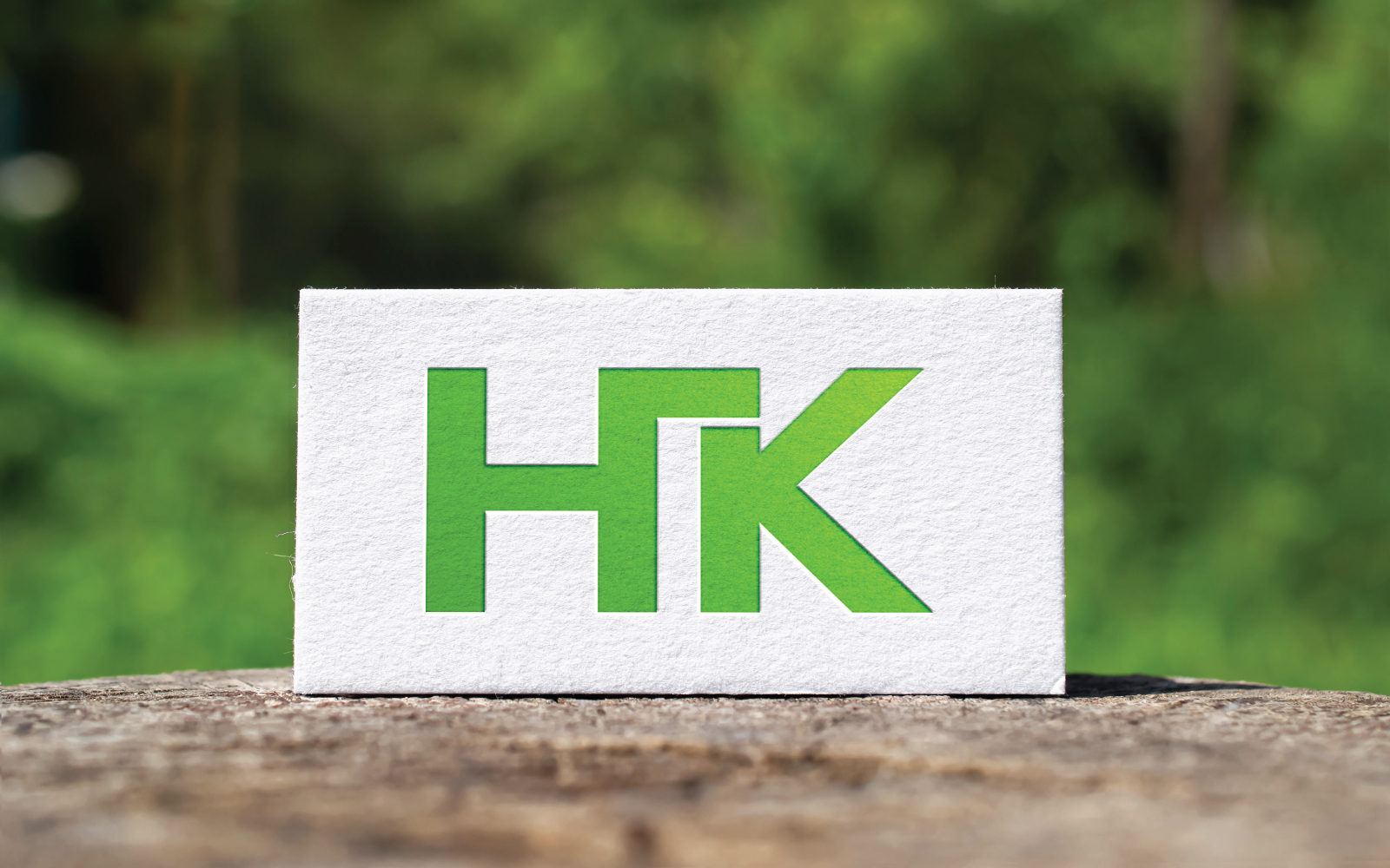 Monogram  HK Letter Logo Template Design