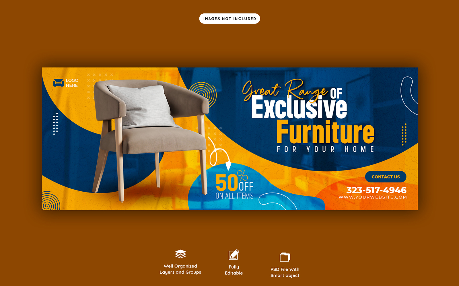 Furniture Sale  Social Media Cover Template