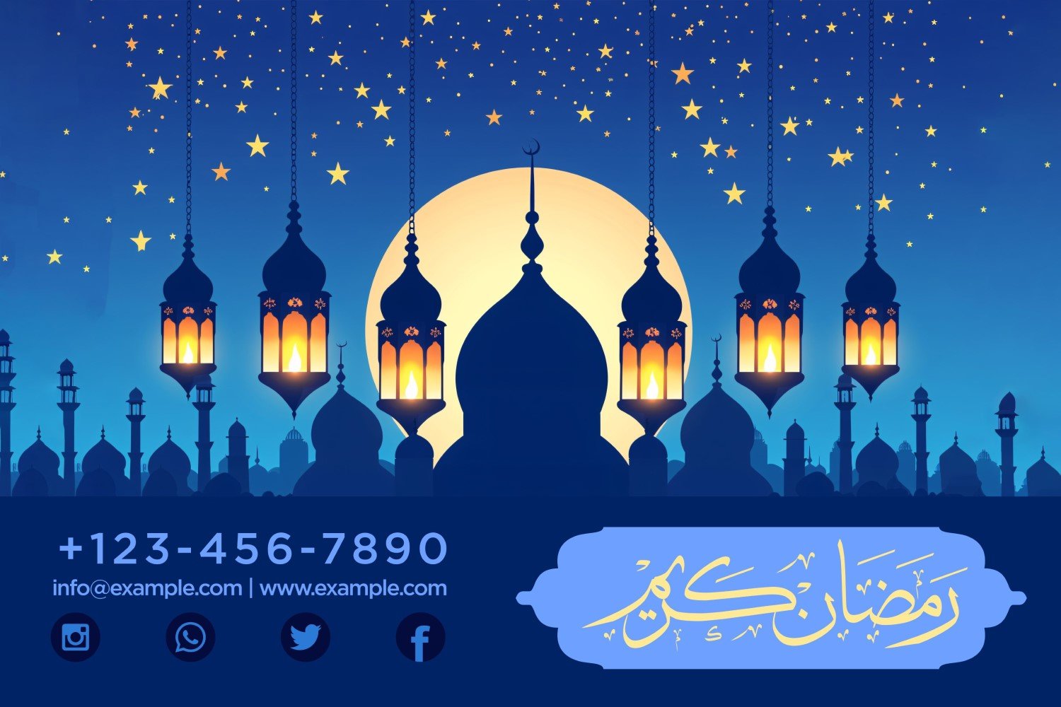 Ramadan banner Design Template 4