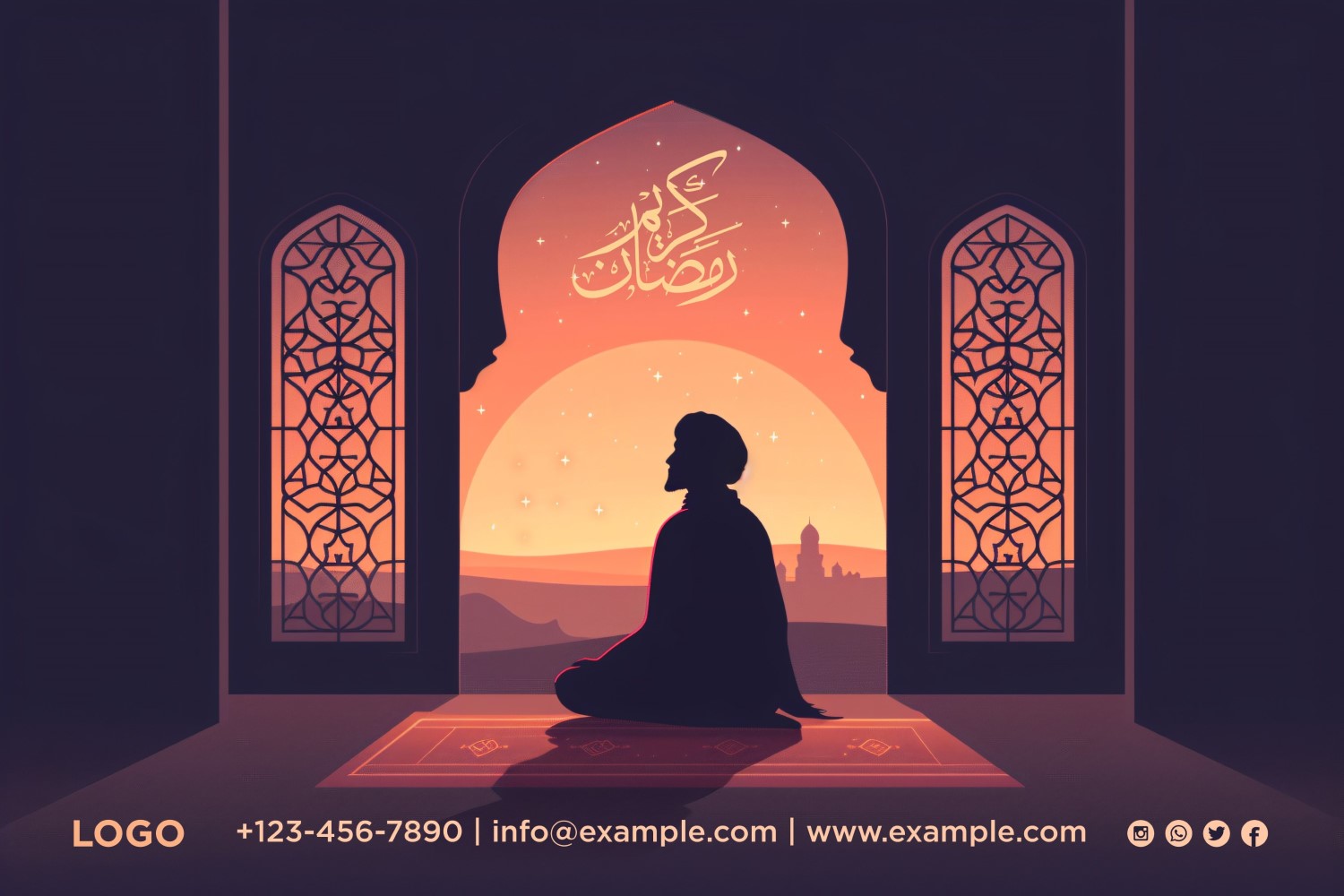 Ramadan banner Design Template 05