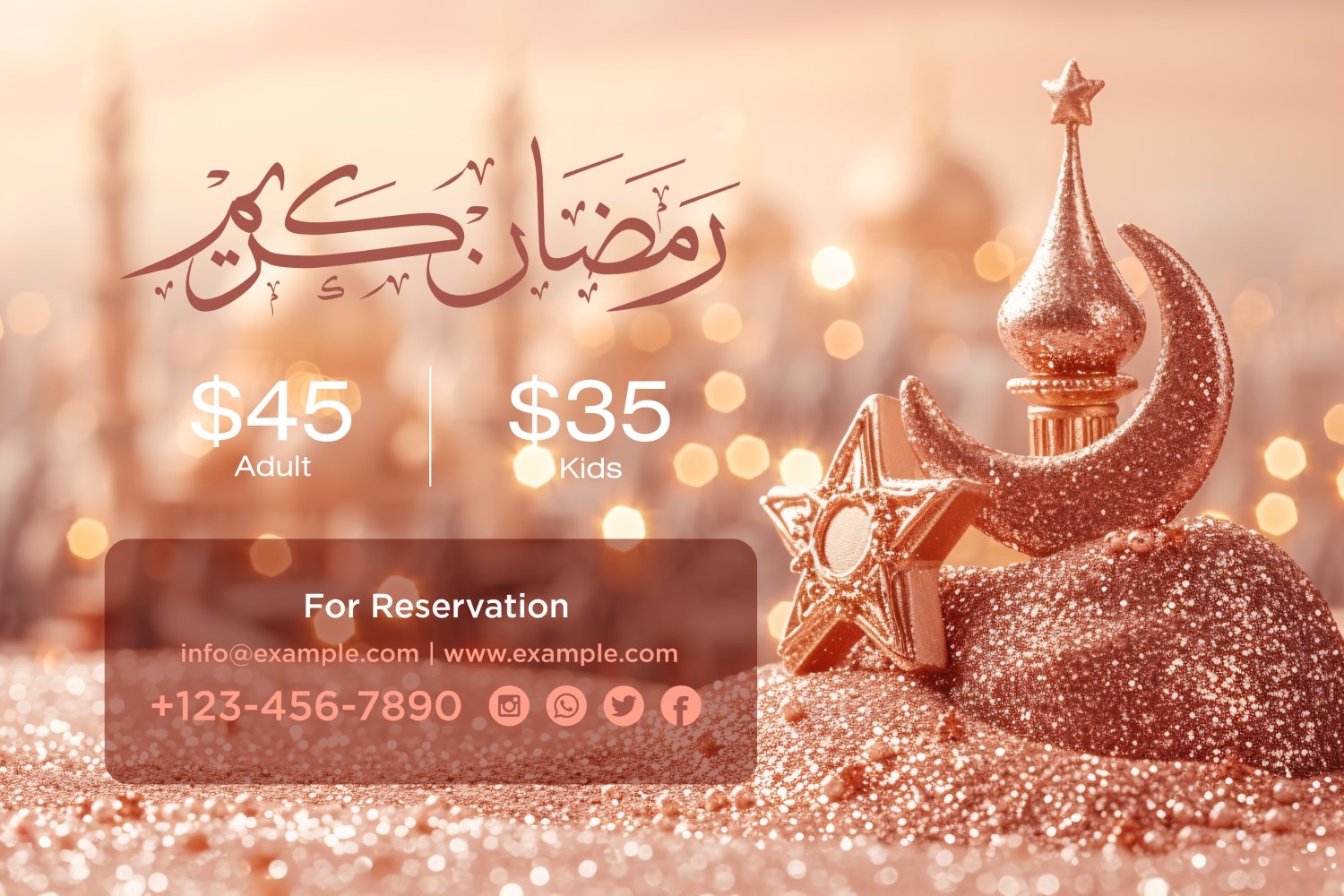 Ramadan Banner Design Template 06