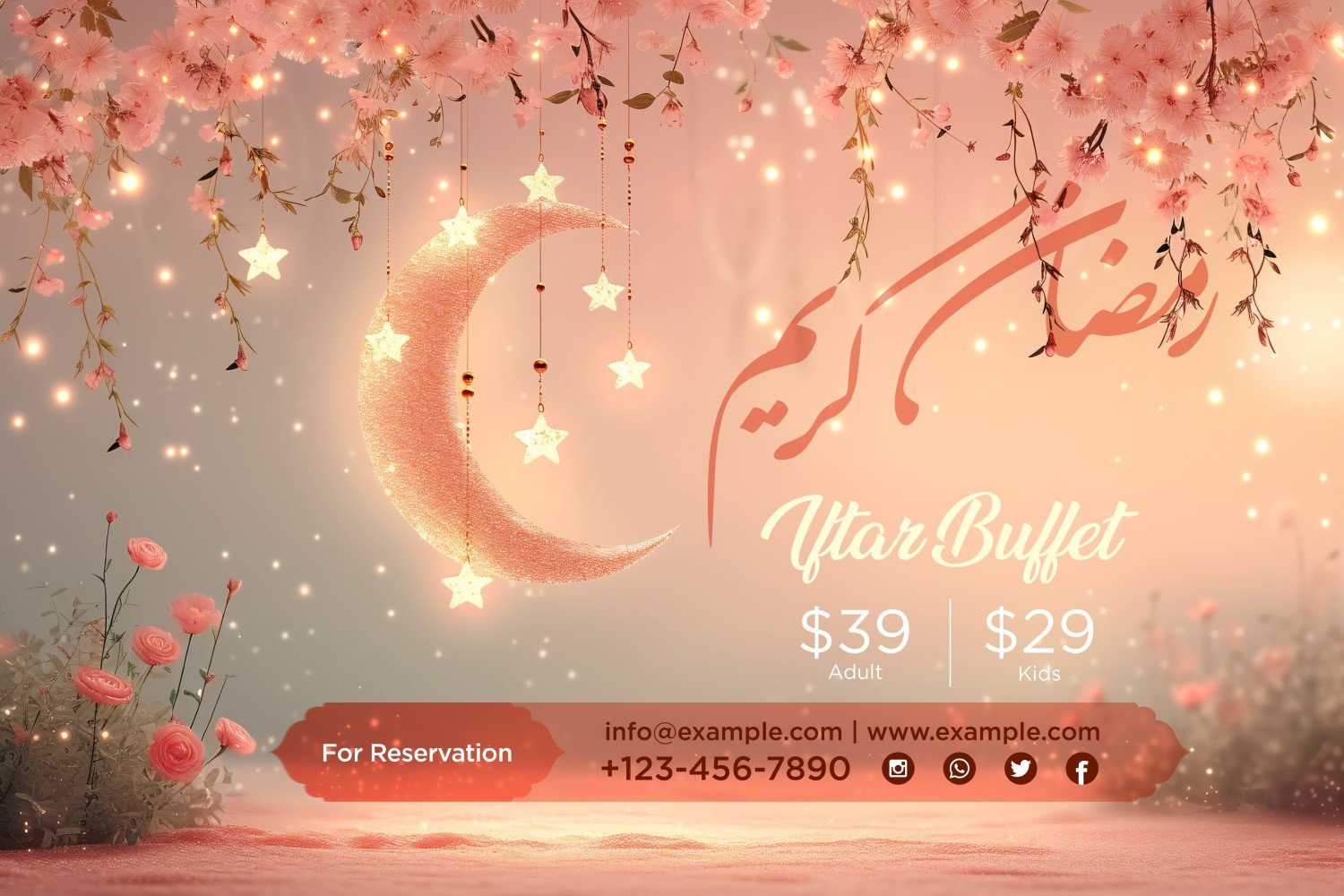 Ramadan Iftar Buffet Banner Design Template 31