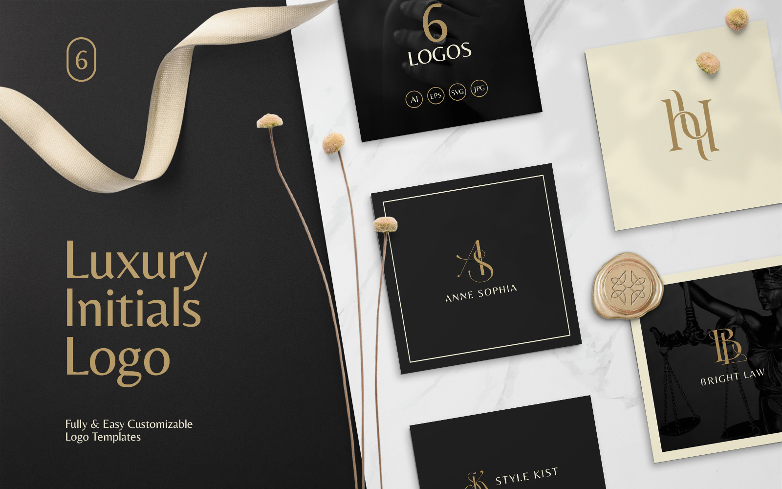 Luxury Initials Logo Template
