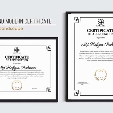 Certificate Certificate Certificate Templates 399552