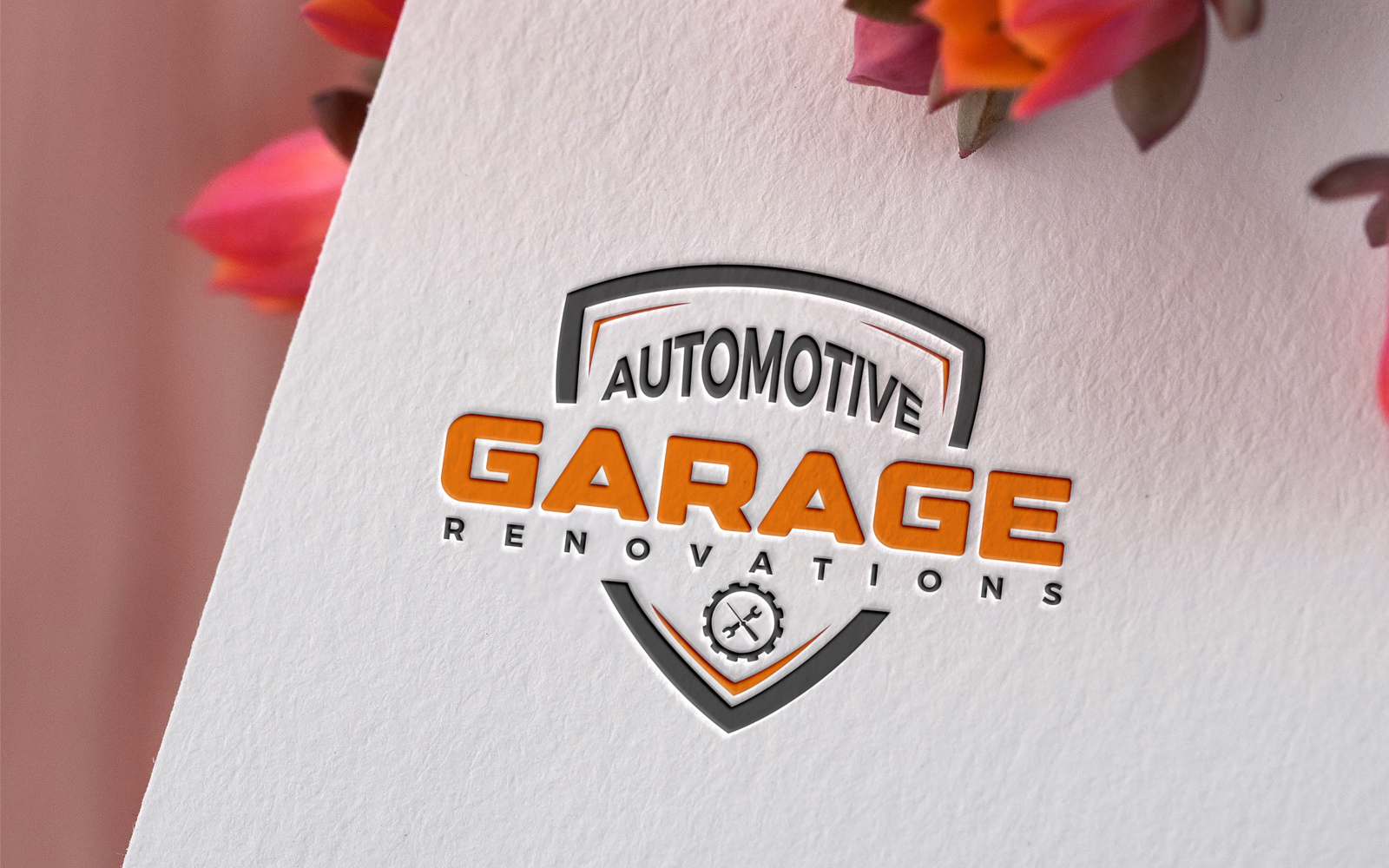 Automotive Garage Logo Design Tamplete