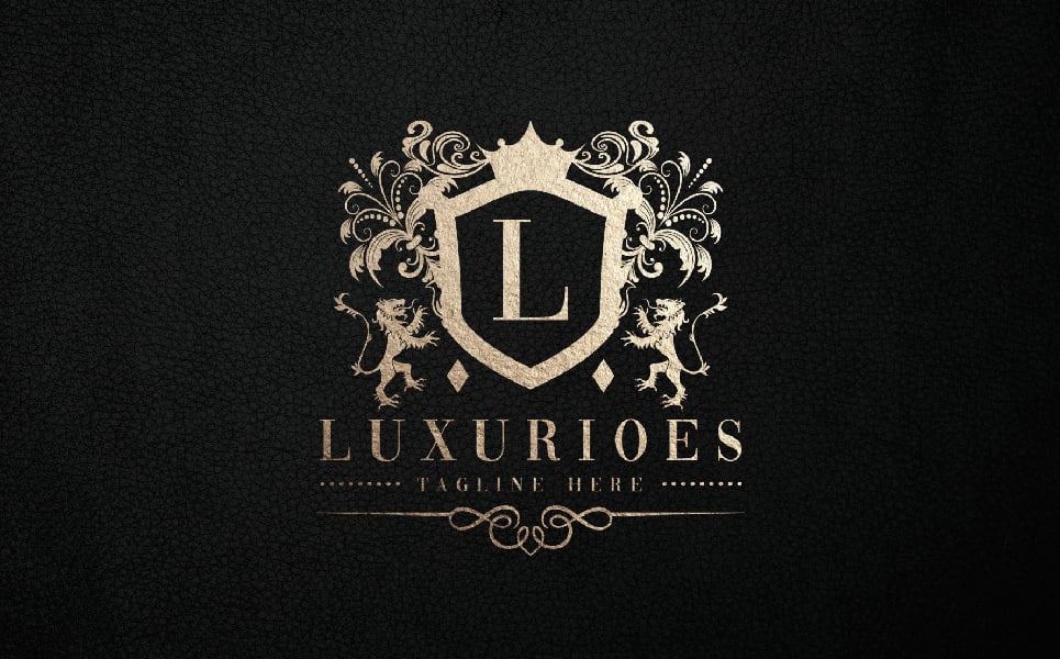 Luxurious Letter L Logo Temp