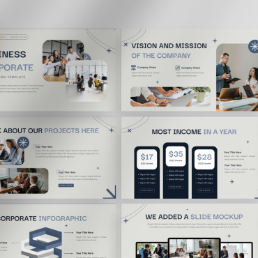 Corporate Company PowerPoint Templates 400622