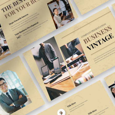 Profile Business PowerPoint Templates 400632
