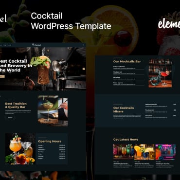 Barbeque Beer WordPress Themes 400669