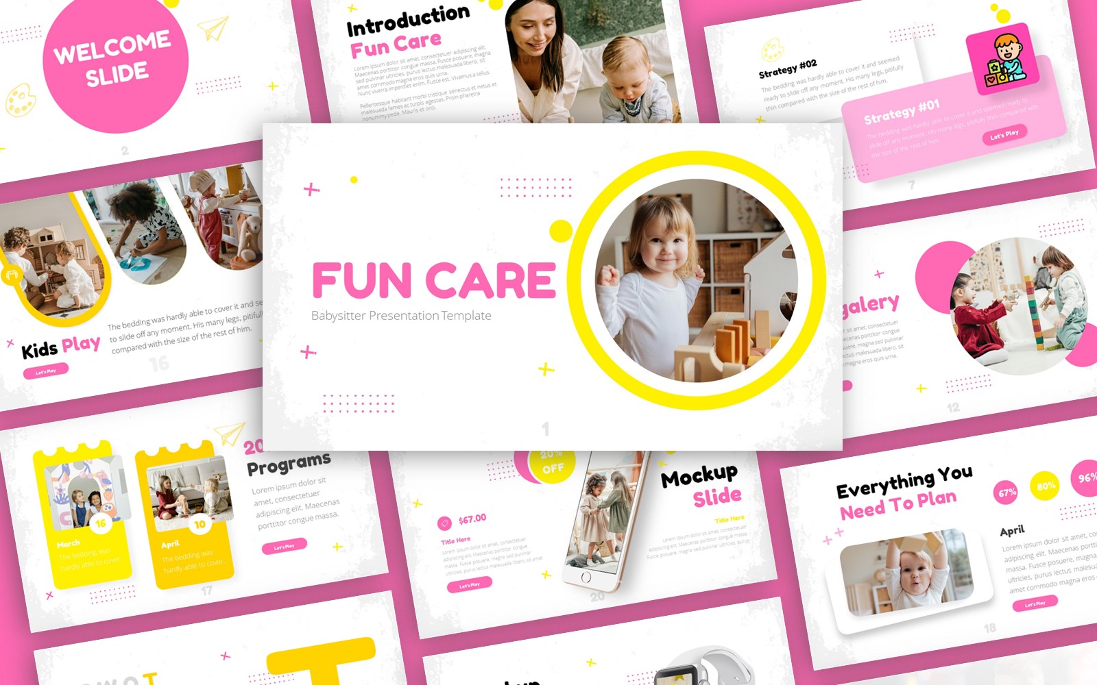 Fun Care Presentation Template