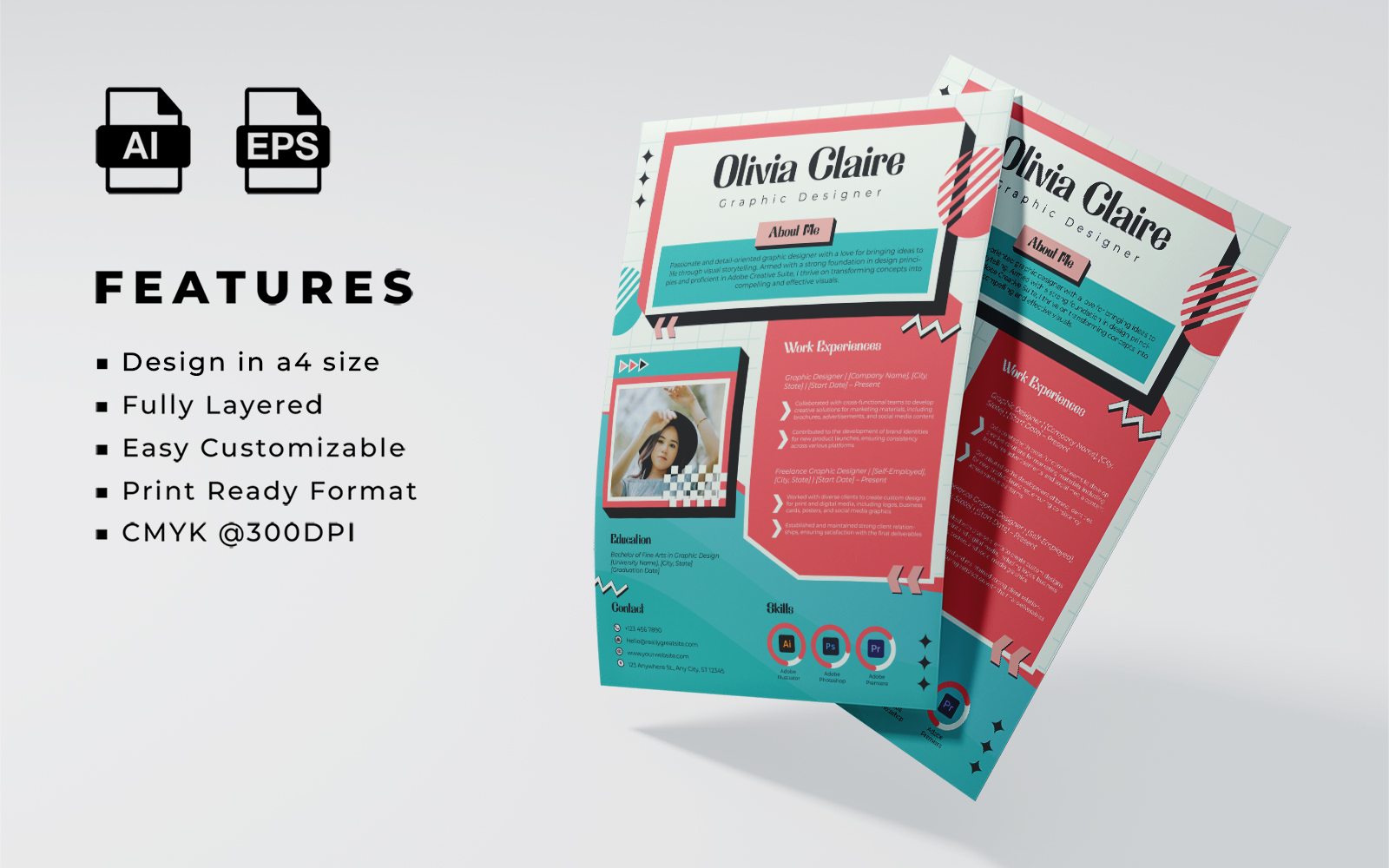 Resume and CV Template 009
