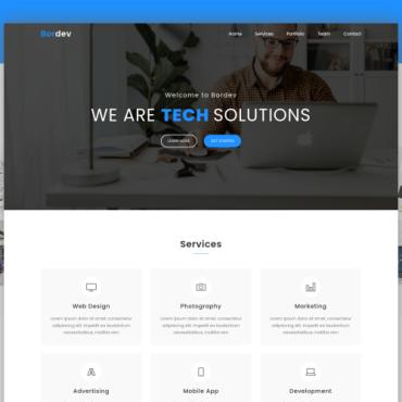 App Bootstrap Landing Page Templates 401091