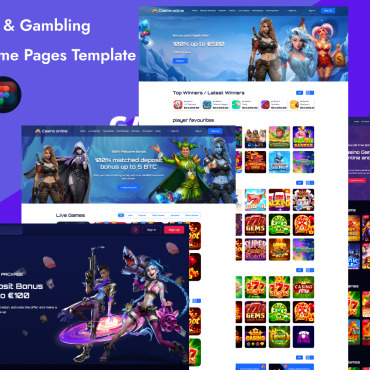 Entertainment Gambling UI Elements 401132