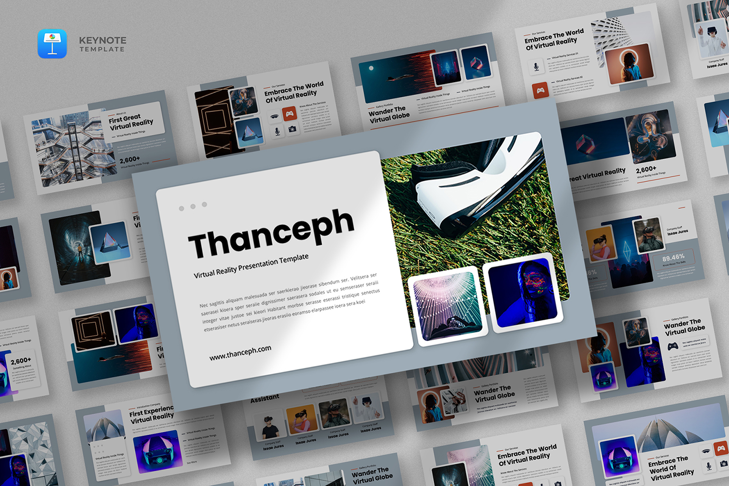 Thanceph - Virtual Reality Keynote Template