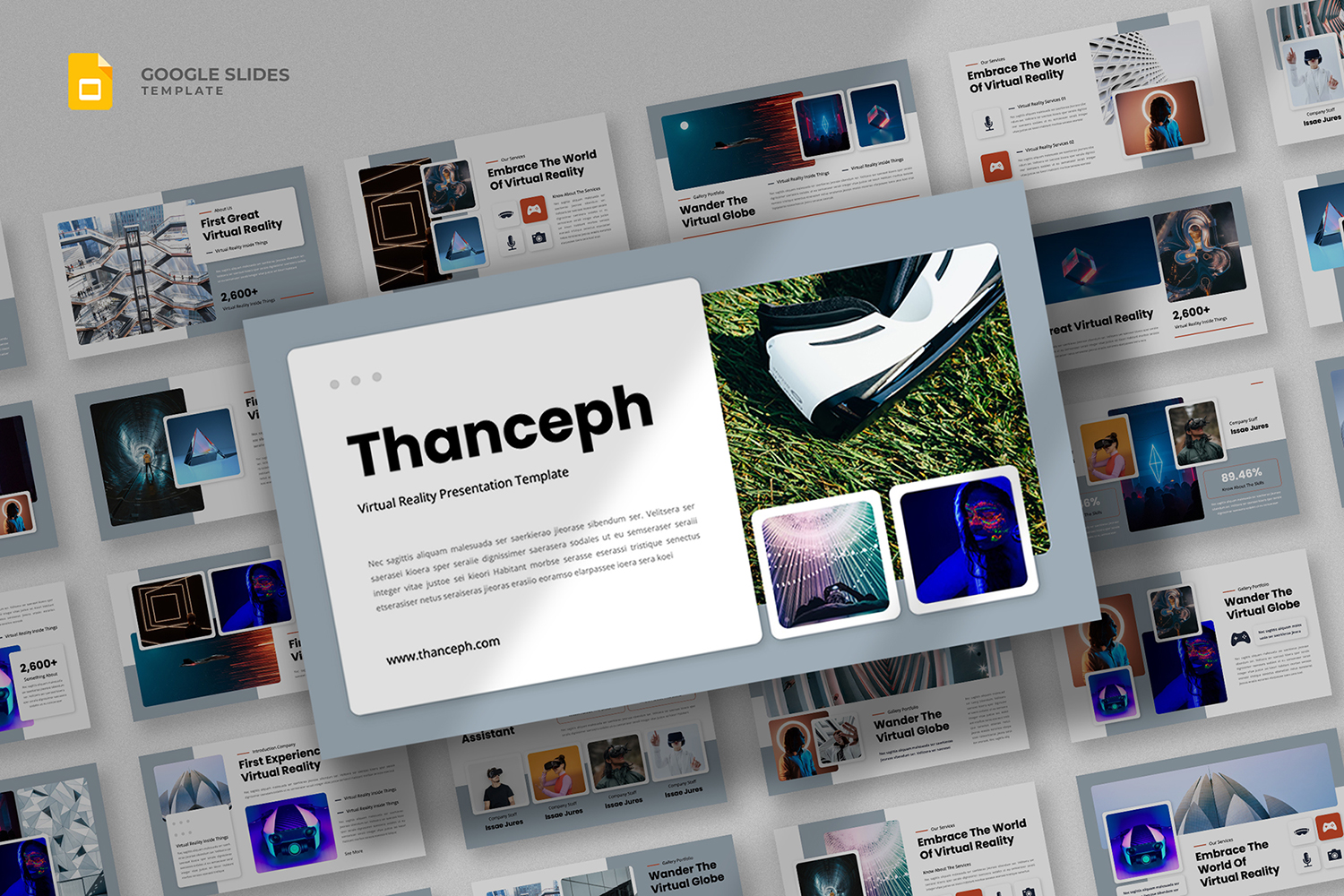Thanceph - Virtual Reality Google Slides Template