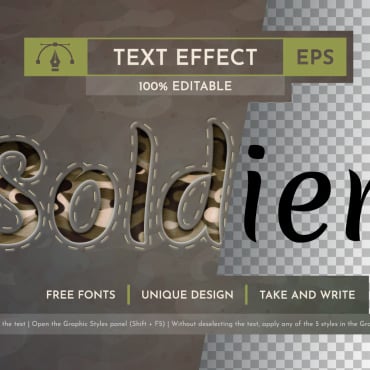 Text Effect Illustrations Templates 401281