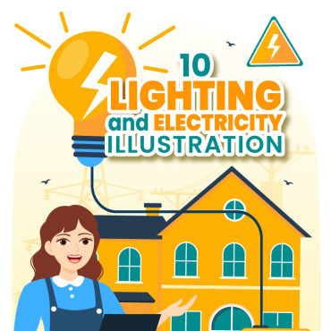 Electricity Maintenance Illustrations Templates 401323