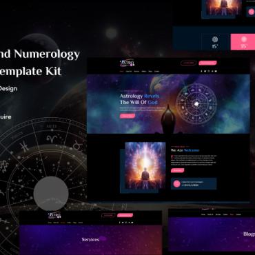 Numerology Astrological Elementor Kits 401557