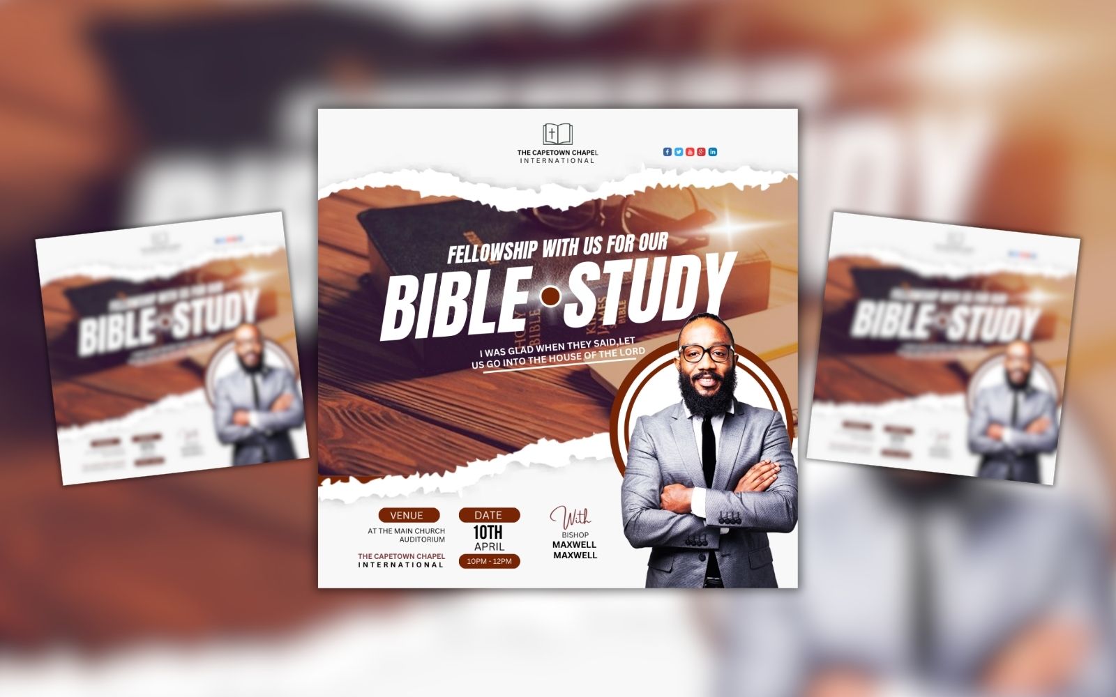 Bible Study Event Design Template