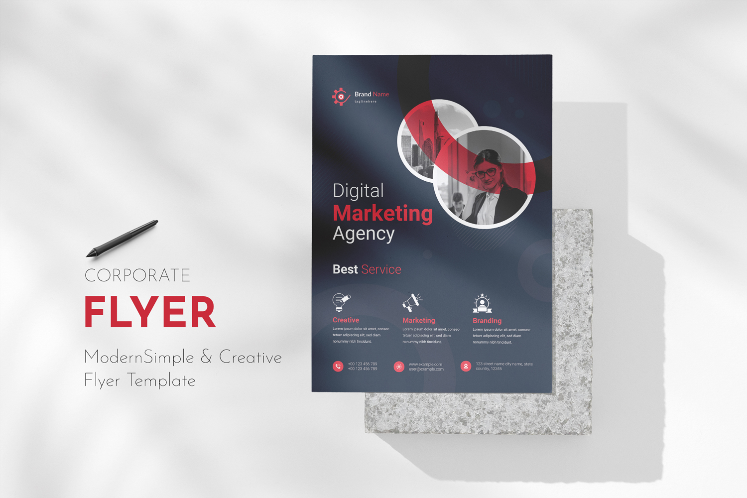 Digital Marketin Agency Flyer Template - v1