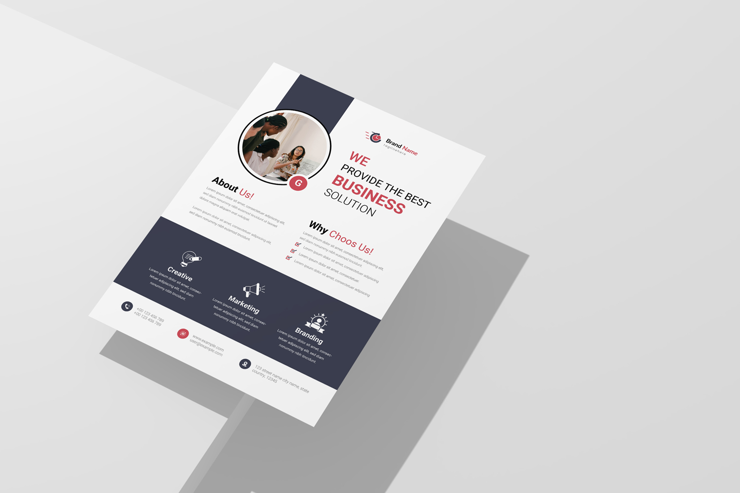 Business Solution Flyer Template 2