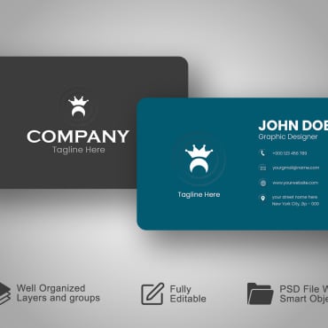 Business Card Corporate Identity 401995