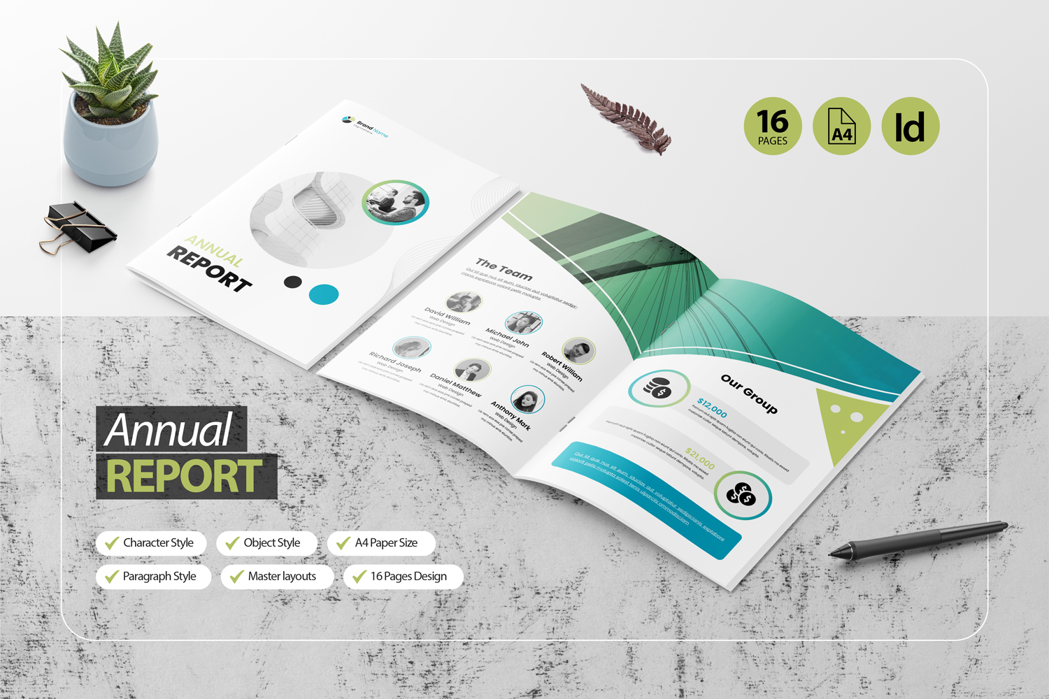 Annul Report - Brochure Template
