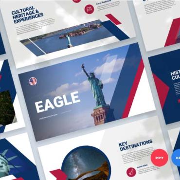 Usa Individual PowerPoint Templates 402193