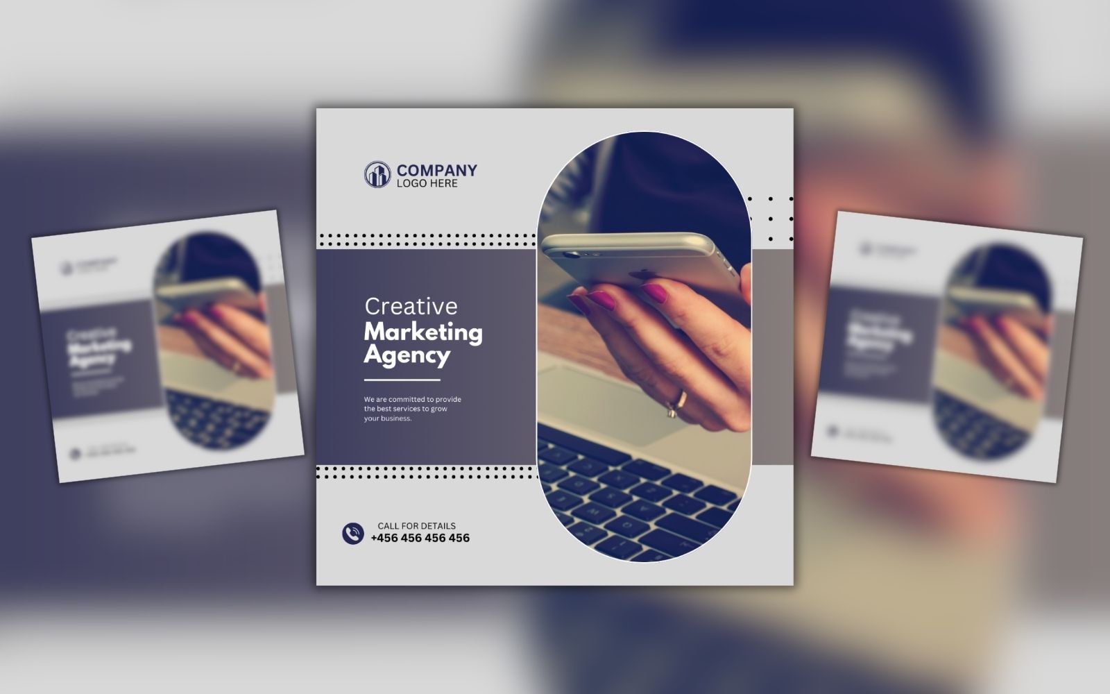 Creative Marketing Agency Canva Design Template