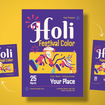 Holi Fest Corporate Identity 402201