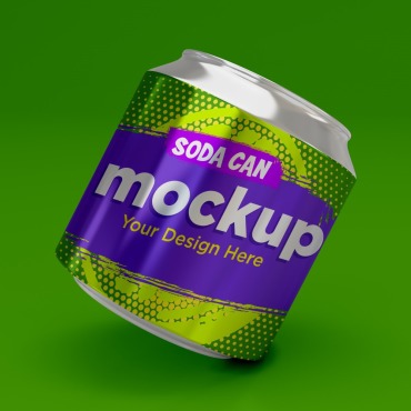 Tin Can Product Mockups 402240