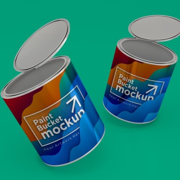 Buckets Paint Product Mockups 402269