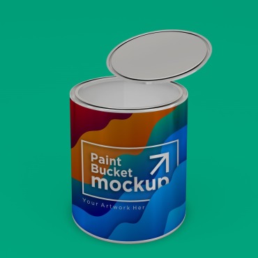 Buckets Paint Product Mockups 402276