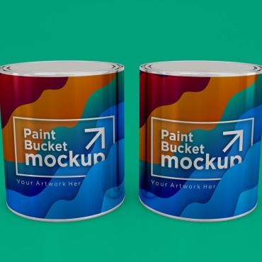 Buckets Paint Product Mockups 402280