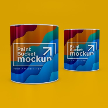 Buckets Paint Product Mockups 402282