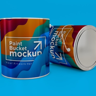 Buckets Paint Product Mockups 402290