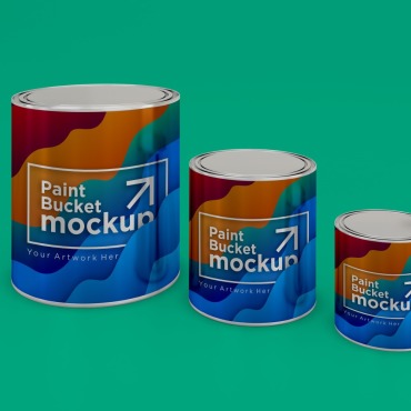 Buckets Paint Product Mockups 402297