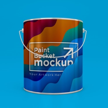 Buckets Paint Product Mockups 402299