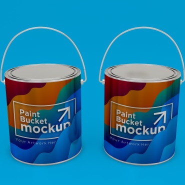 Buckets Paint Product Mockups 402302