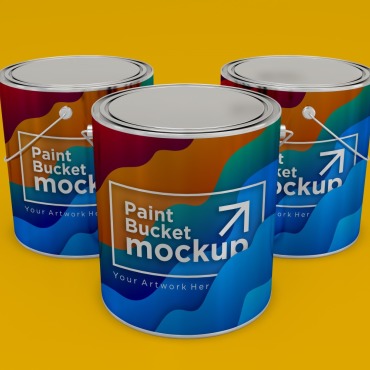 Buckets Paint Product Mockups 402308