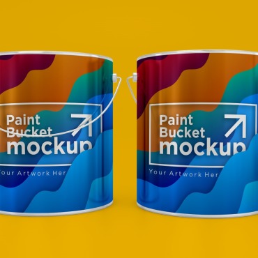 Buckets Paint Product Mockups 402309