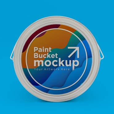 Buckets Paint Product Mockups 402312