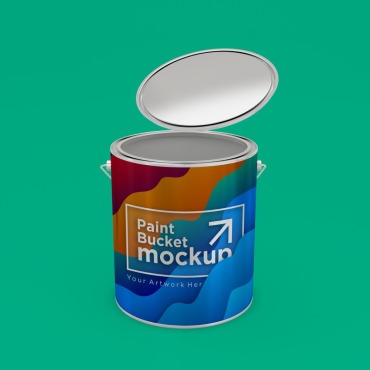 Buckets Paint Product Mockups 402470