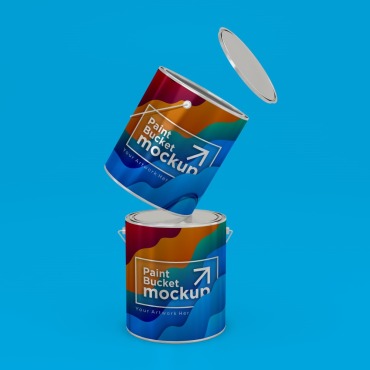 Buckets Paint Product Mockups 402475