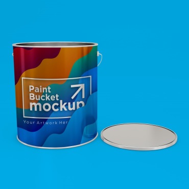 Buckets Paint Product Mockups 402478
