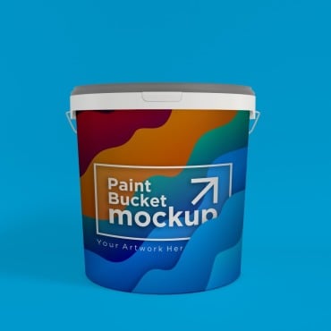 Buckets Paint Product Mockups 402493
