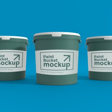 Buckets Paint Product Mockups 402507