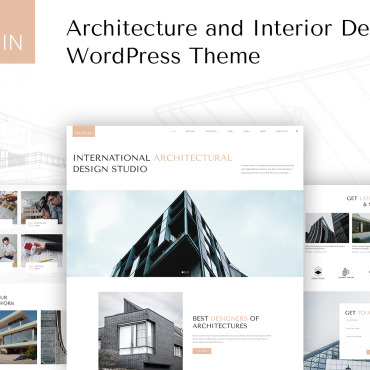Architecture Building WordPress Themes 402581